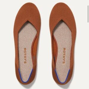 Rothy’s The Flat Size 12.5 Brandy NIB